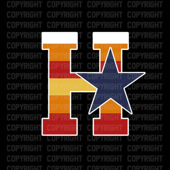 Rainbow H Shirt Design