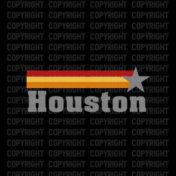 Rainbow Houston Shirt Design