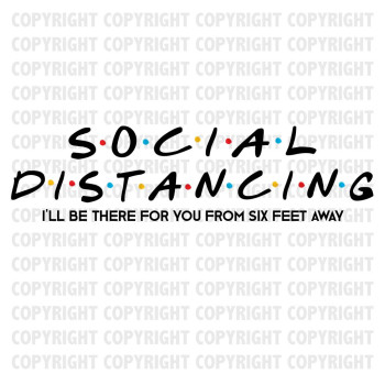 Social Distancing Shirt Design