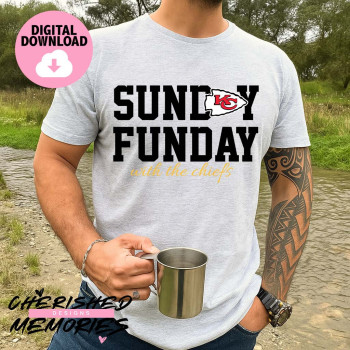 Sunday Funday With The Chiefs Shirt Design
