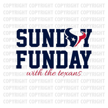 Sunday Funday With The Texans Shirt Design