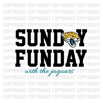 Sunday Funday With The Jaguars Shirt Design
