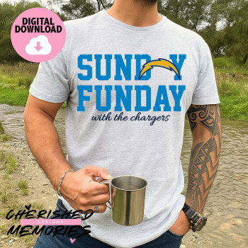 Sunday Funday With The Lions Shirt Design