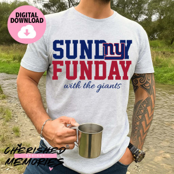 Sunday Funday With The Giants Shirt Design