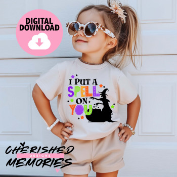 I Put A Spell On You Shirt Design