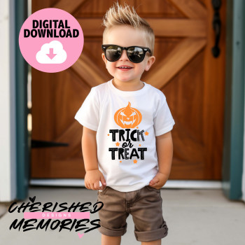 Trick Or Treat Shirt Design