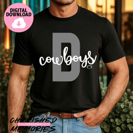 D Cowboys Shirt Design