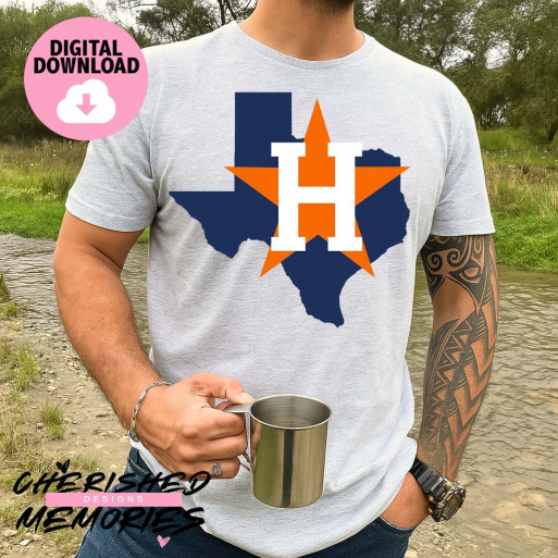 Houston Texas State Shirt Design